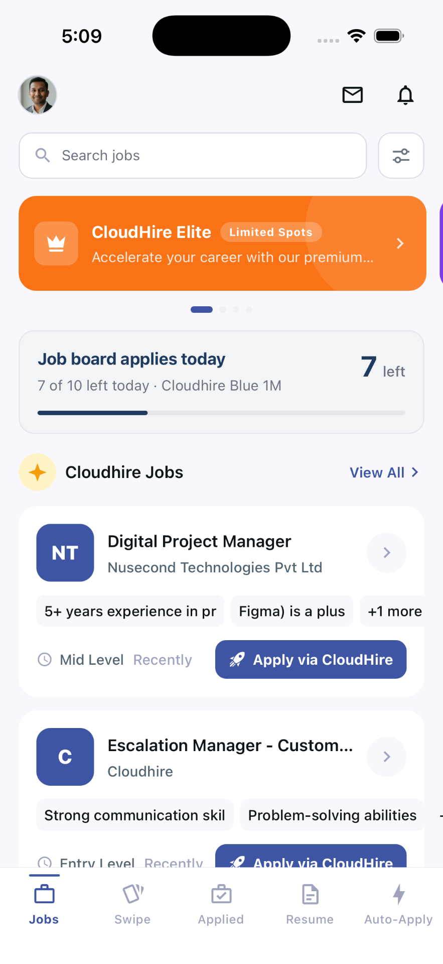 AI-matched jobs